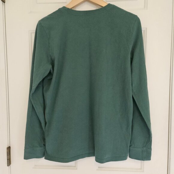 Life Is Good Crusher T-Shirt Women's L Green Peace Holidays Mandala Long Sleeve - Picture 6 of 7